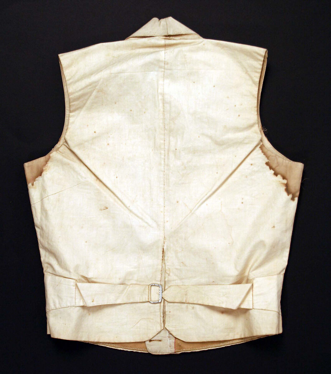 Wedding vest, silk, American
