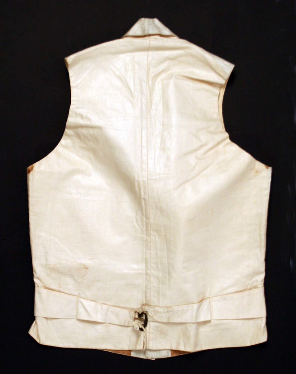Wedding vest, [no medium available], American or European