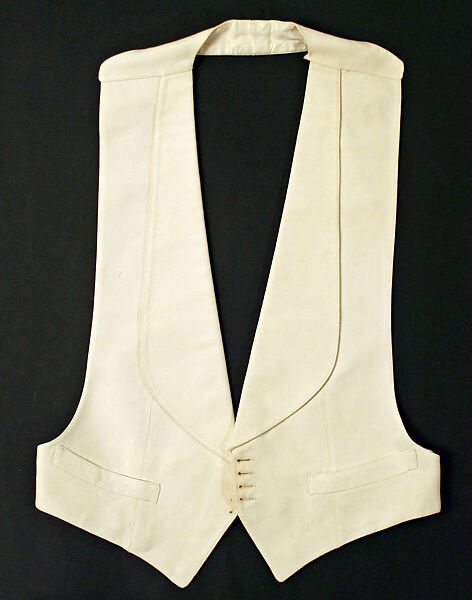 Waistcoat, cotton, American 