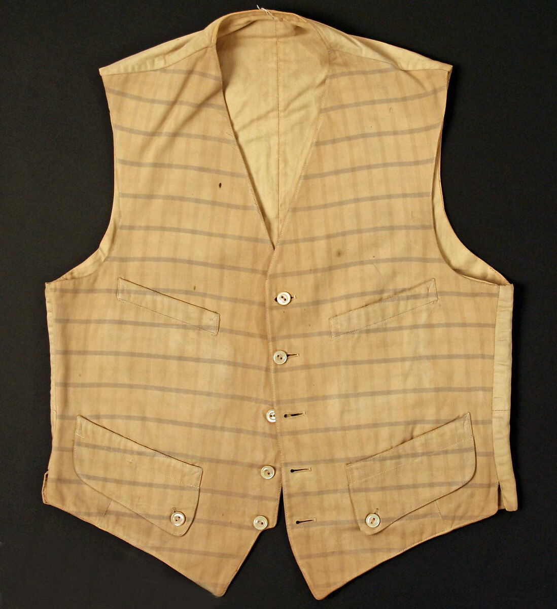 Vest, cotton, American 