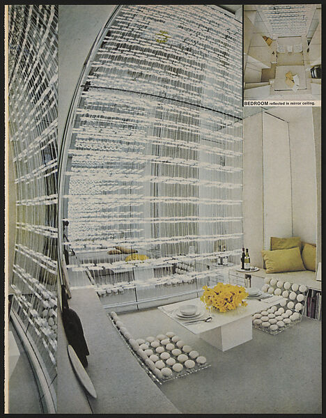 House and Garden, October 1976, "A Spectacular Apartment by Paul Rudolph...Cascades of Mirrored Light, Storage Everywhere"
, Magazine