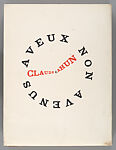 Aveux non Avenus, Claude Cahun (French, Nantes 1894–1954 Saint Helier, Jersey), Photogravures
