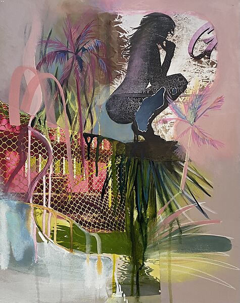 Strip Club, Anastasia Samoylova  American, Inkjet print with acrylic on canvas board