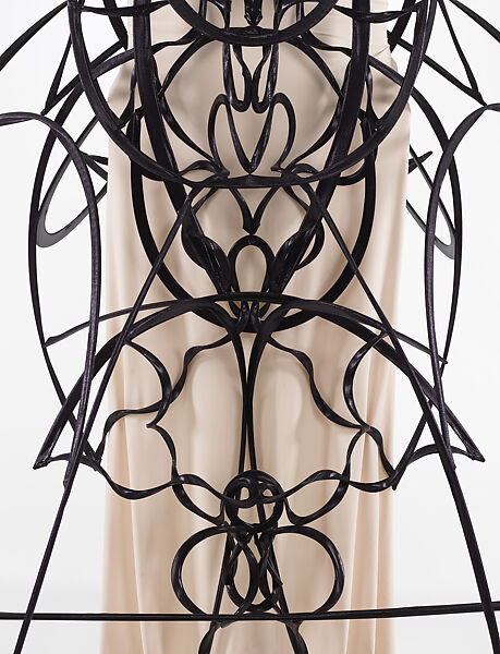 Dress, Ryunosuke Okazaki (Japanese, born 1995), polyester, polyurethane, Japanese