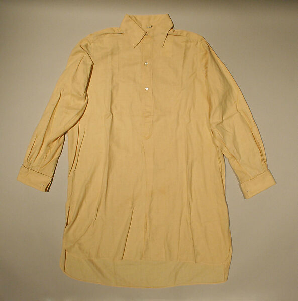 Shirt, cotton, American or European 