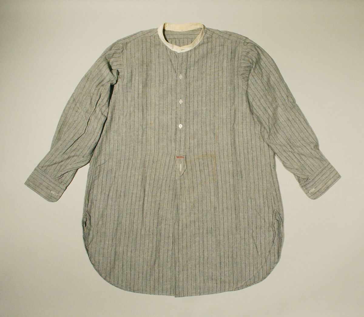 Shirt, linen, probably American 