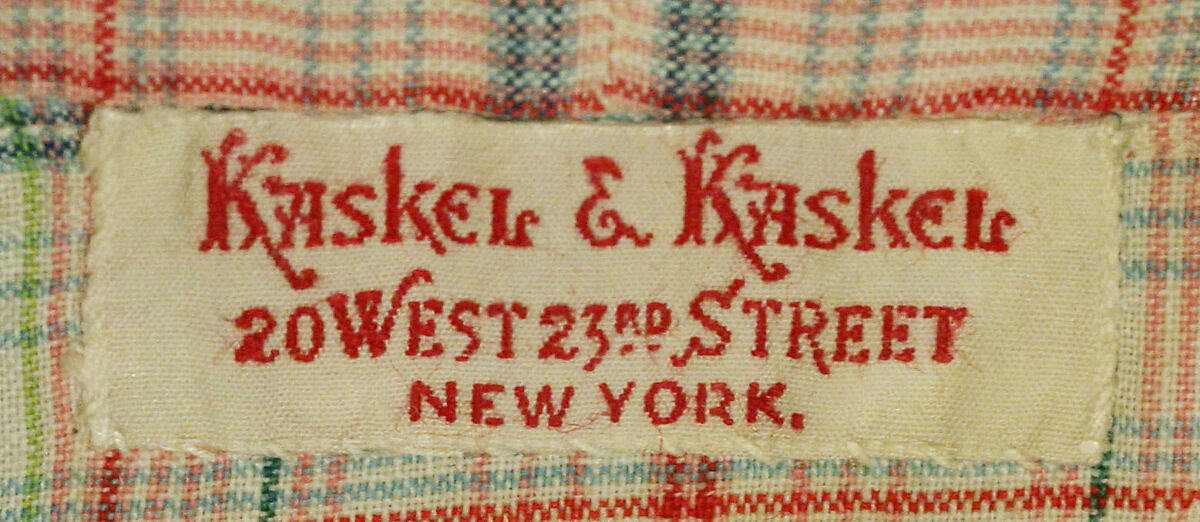 Shirt, cotton, American