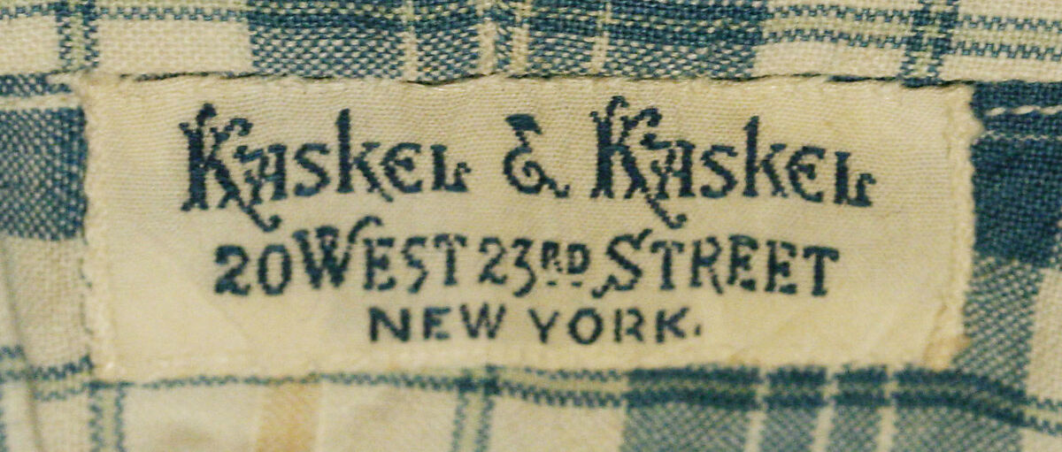 Shirt, cotton, American