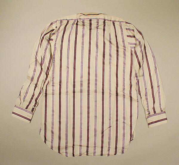 Shirt, silk, American