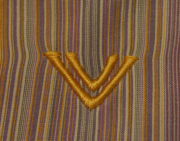 Shirt, silk, American