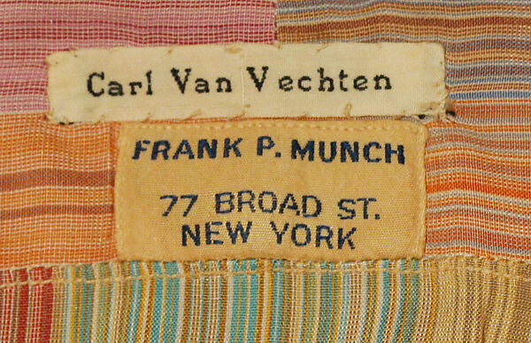 Shirt, silk, American