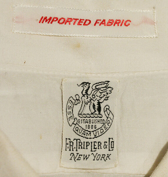 Shirt, cotton, American