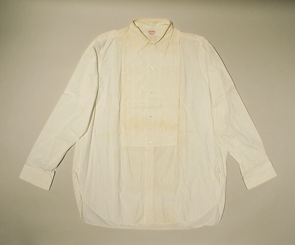Shirt, Brooks Brothers (American, founded 1818), cotton, American 