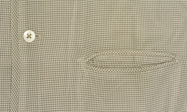 Shirt, cotton, probably American