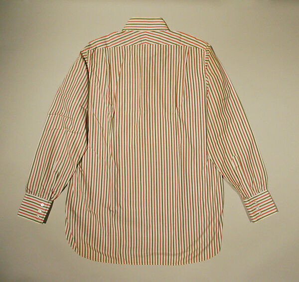 Shirt, Turnbull &amp; Asser (British, founded 1885), cotton, British