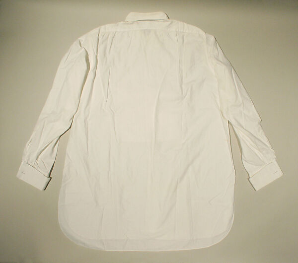 Shirt, cotton, linen, British