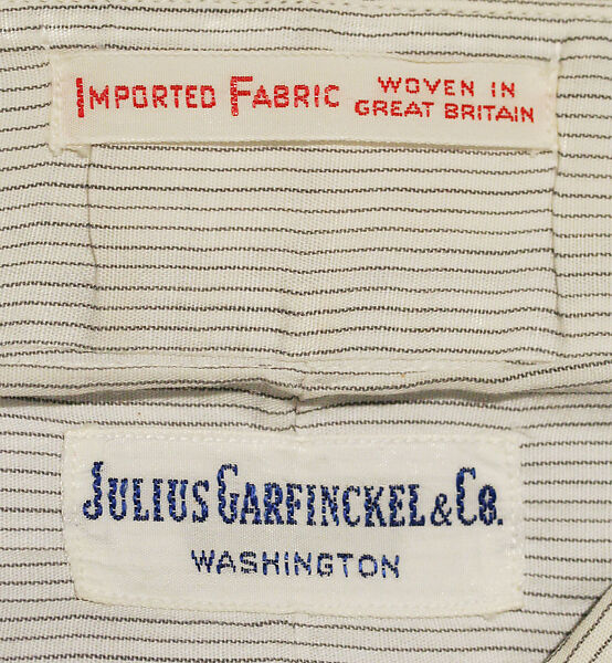 Shirt, cotton, American