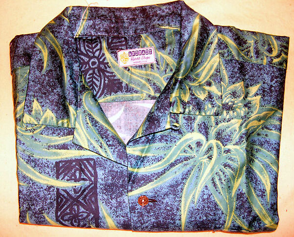 Shirt, cotton, American