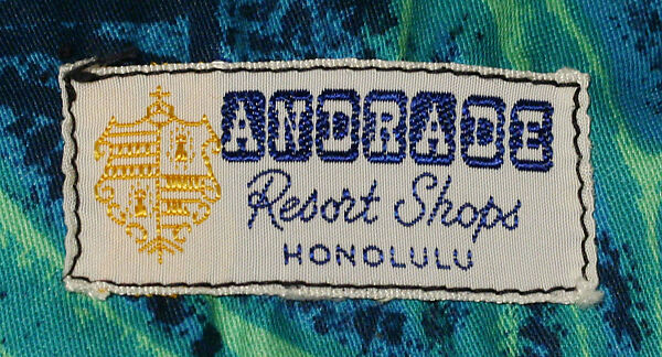 Shirt, cotton, American