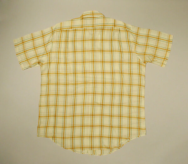 Shirt, cotton, polyester, American
