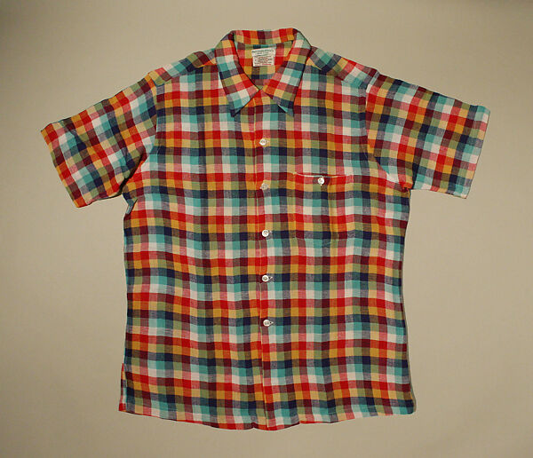 Shirt, Abercrombie and Fitch Co. (American, founded 1892), cotton, American 
