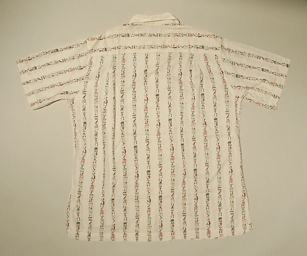 Shirt, cotton, American