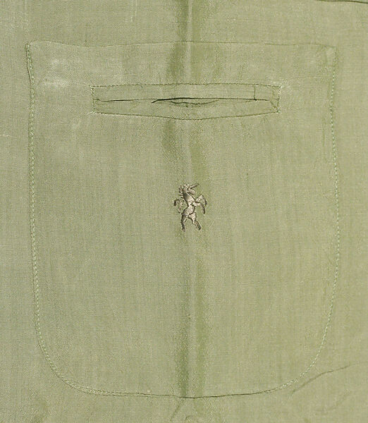 Shirt, silk, American