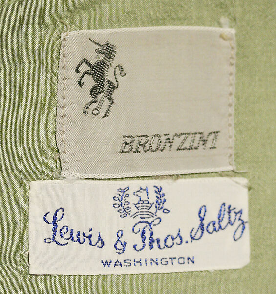 Shirt, silk, American
