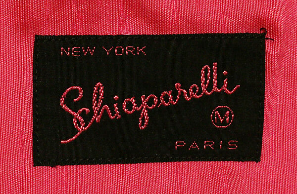 Shirt, Elsa Schiaparelli (Italian, 1890–1973), silk, plastic, French