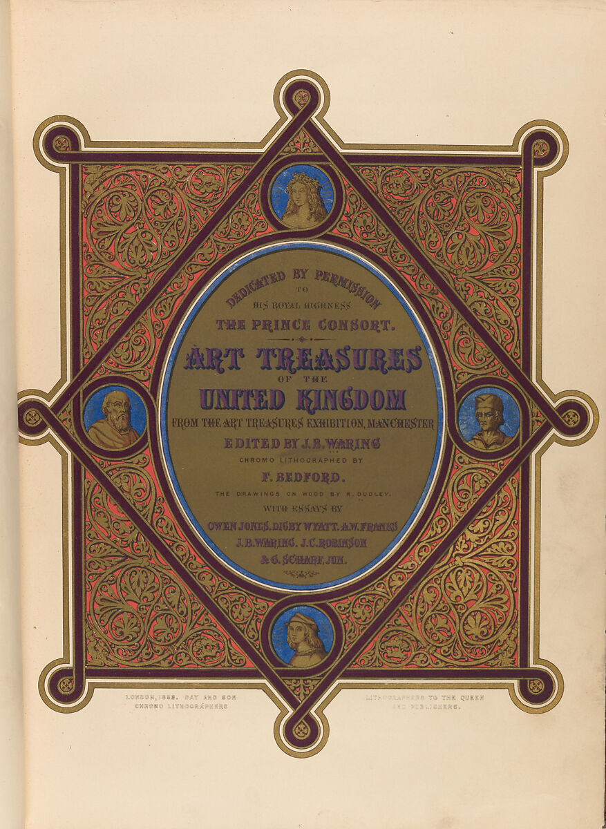 Art treasures of the United Kingdom from the Art Treasures Exhibition, Manchester, Francis Bedford (British, London 1816–1894 London)