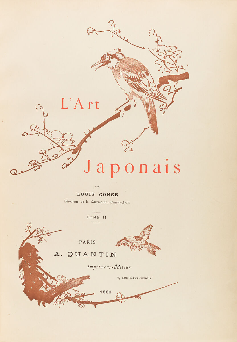 L'art japonais, Louis Gonse