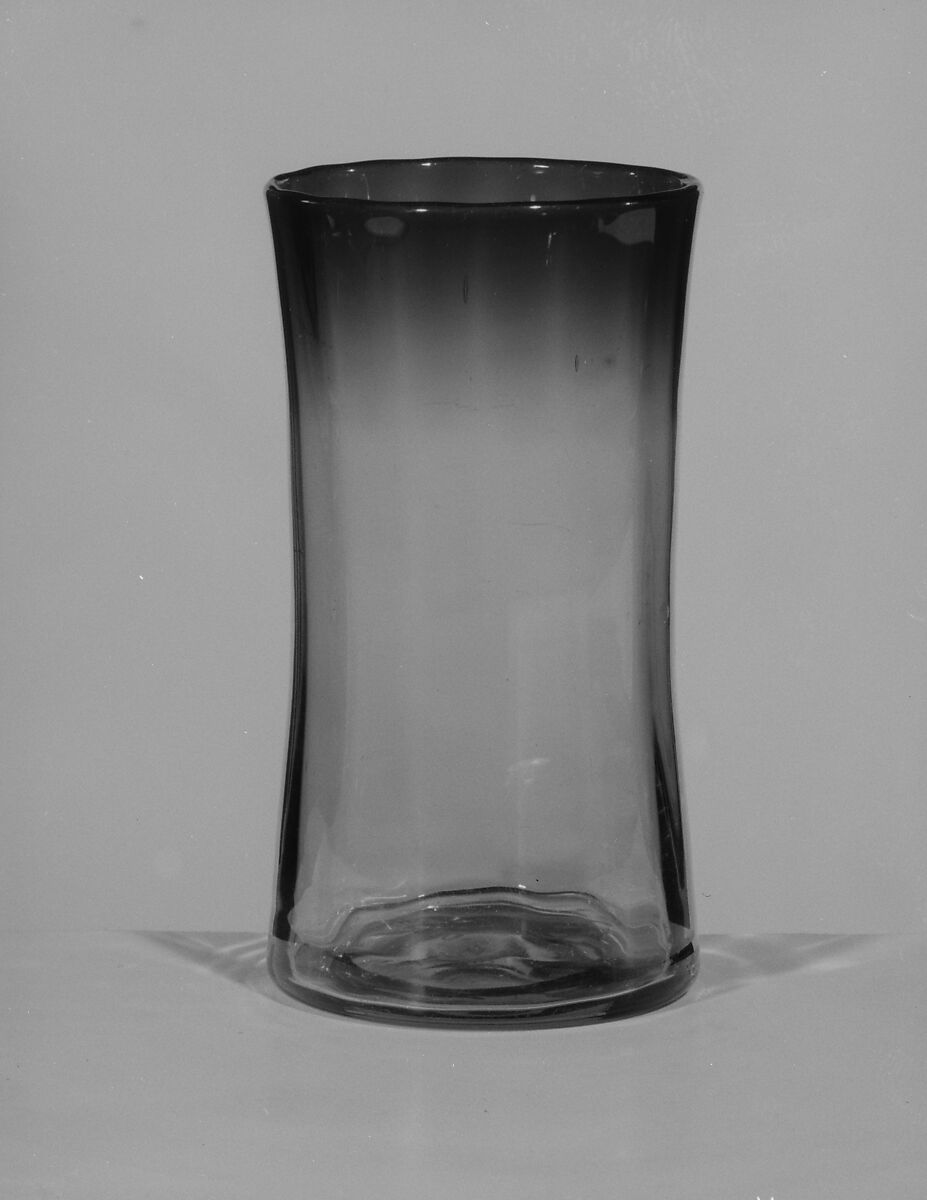 Tumbler, Probably New England Glass Company (American, East Cambridge, Massachusetts, 1818–1888), Blown glass, American 