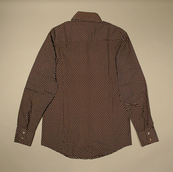 Shirt, cotton, polyester, American