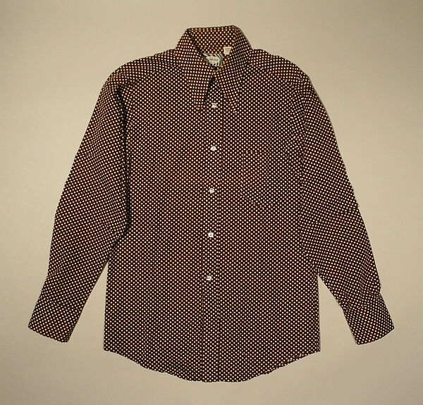 Shirt, cotton, polyester, American 