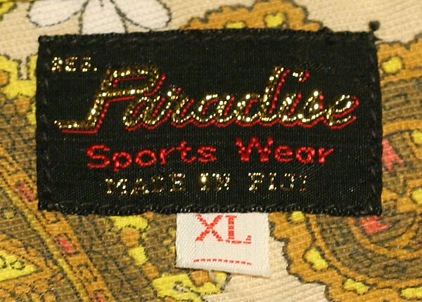 Shirt, cotton, American