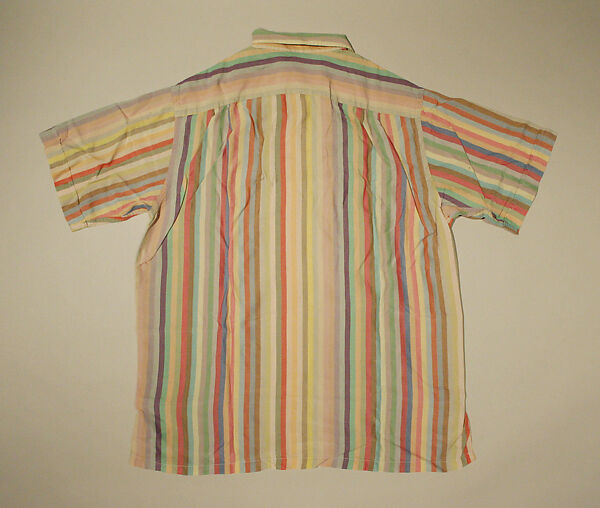 Shirt, silk, American