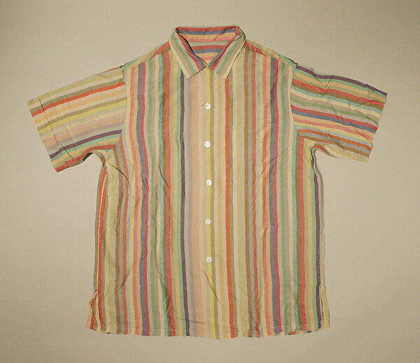Shirt, silk, American 