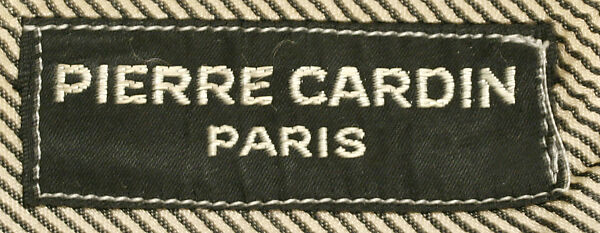 Suit, Pierre Cardin (French (born Italy), San Biagio di Callalta 1922–2020 Neuilly), wool, cotton, French