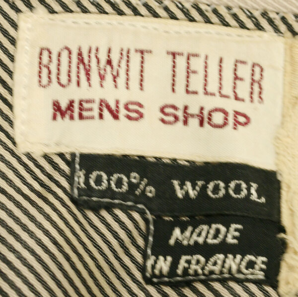 Suit, Pierre Cardin (French (born Italy), San Biagio di Callalta 1922–2020 Neuilly), wool, cotton, French