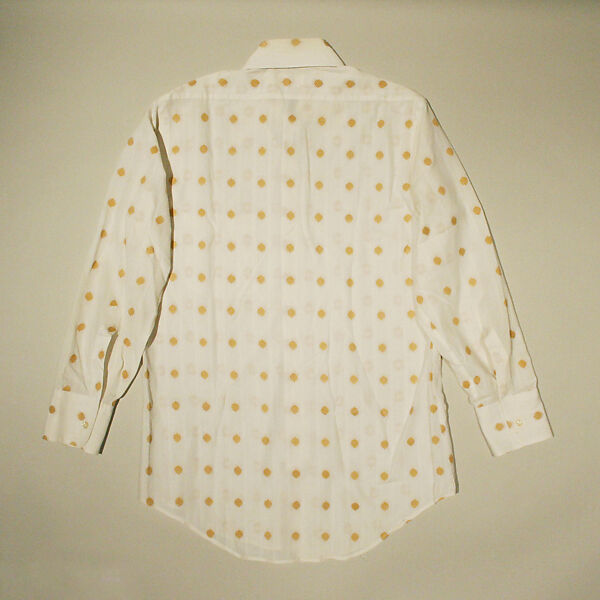 Shirt, Elsa Schiaparelli (Italian, 1890–1973), cotton, French