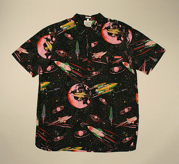 Shirt, Fiorucci (Italian, founded 1962), cotton, Italian 