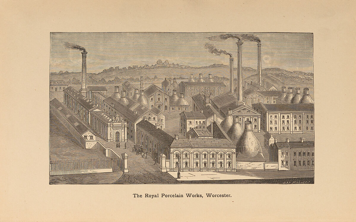 A guide through the Royal Porcelain Works, Worcester : and an epitome of the history of pottery and porcelain with the marks on Worcester porcelain, Royal Porcelain Works 