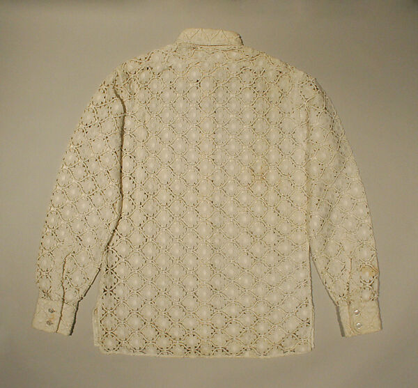 Shirt, Turnbull &amp; Asser (British, founded 1885), cotton, British