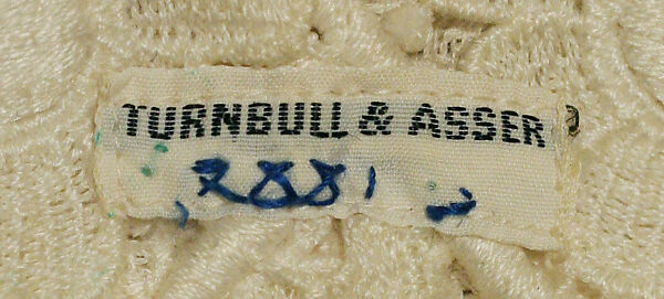 Shirt, Turnbull &amp; Asser (British, founded 1885), cotton, British