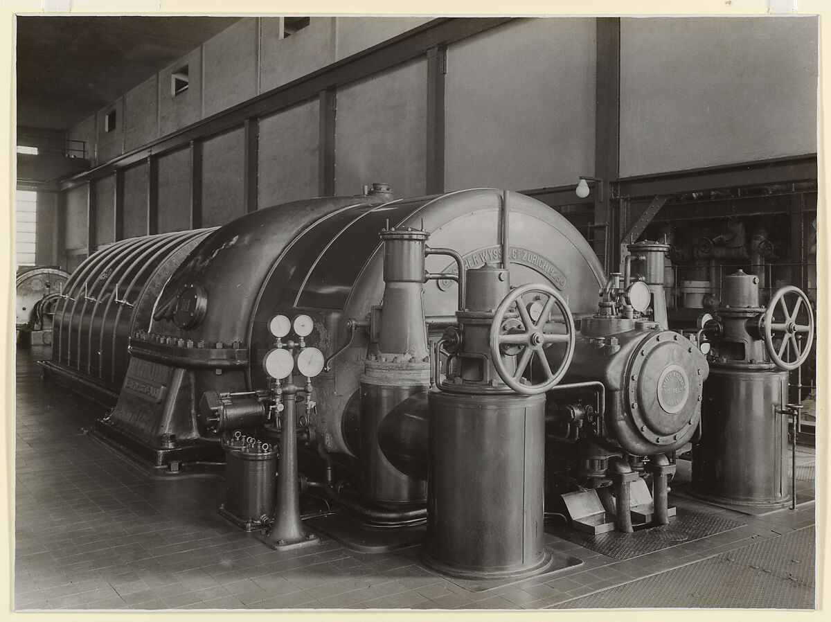 30,000 kVA Steam Turbine [Power Station] 
Ruhrchemie, Oberhausen, Germany, Albert Renger-Patzsch (German, Wurzburg 1897–1966 Wamel), Gelatin silver print 