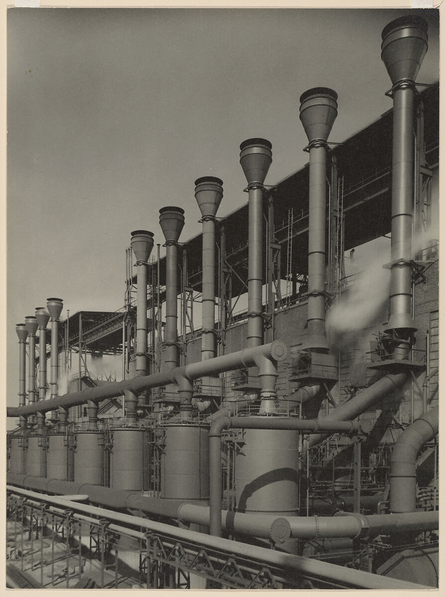 Water Gas Generators, Ruhrchemie, Oberhausen, Germany, Albert Renger-Patzsch (German, Wurzburg 1897–1966 Wamel), Gelatin silver print 