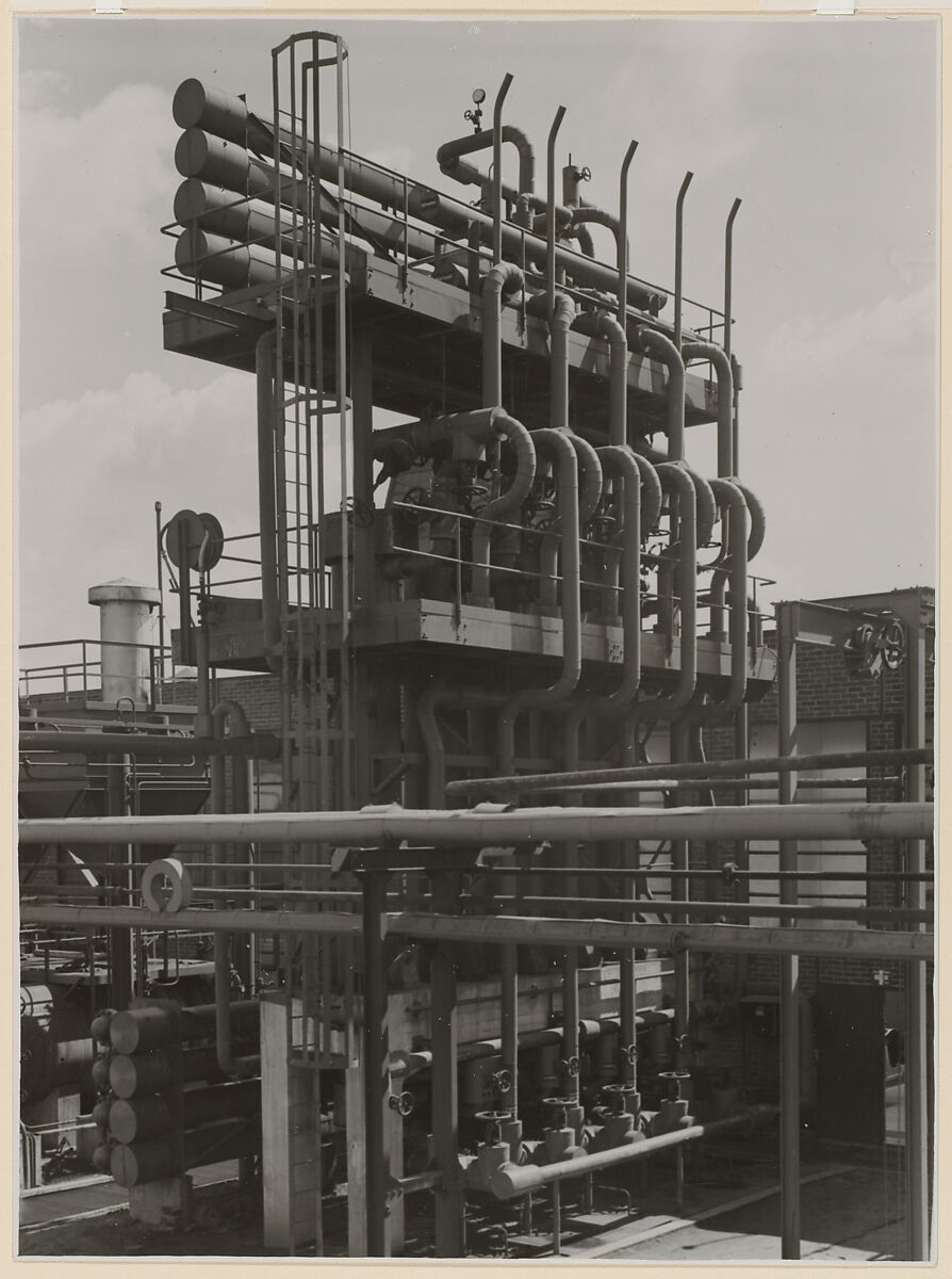 Polymerization Plant, Ruhrchenie, Oberhausen, Germany, Albert Renger-Patzsch (German, Wurzburg 1897–1966 Wamel), Gelatin silver print 