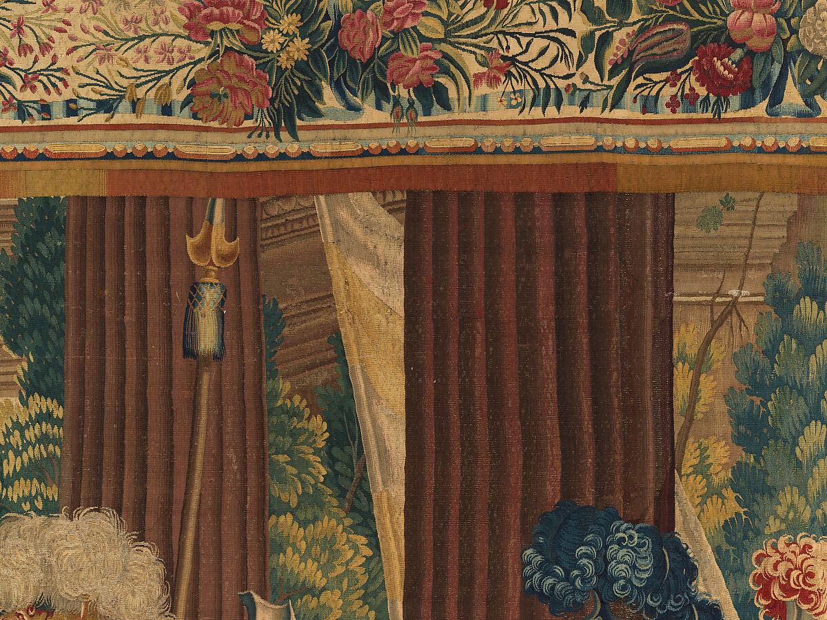 Tancred Frees Herminia, from The Story of Tancred and Clorinda, Michel Corneille the Elder (French, Orléans 1602–1664 Paris), Wool and silk, 8 warps per cm., French, Paris