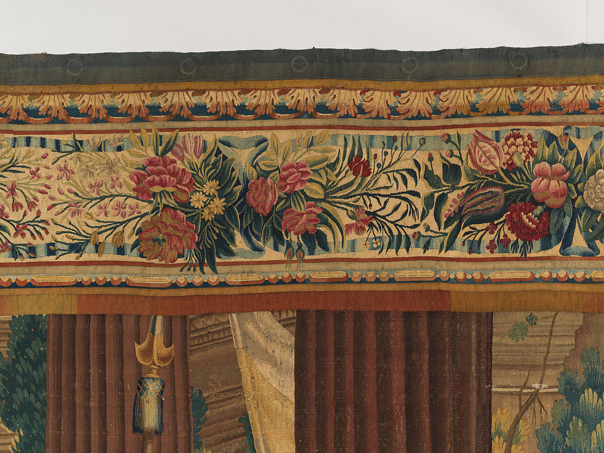Tancred Frees Herminia, from The Story of Tancred and Clorinda, Michel Corneille the Elder (French, Orléans 1602–1664 Paris), Wool and silk, 8 warps per cm., French, Paris