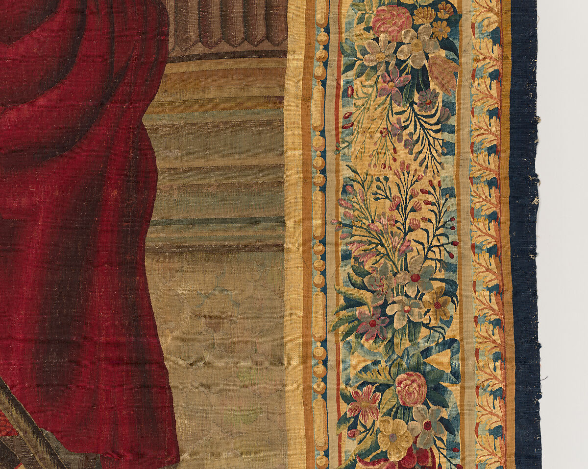 Tancred Frees Herminia, from The Story of Tancred and Clorinda, Michel Corneille the Elder (French, Orléans 1602–1664 Paris), Wool and silk, 8 warps per cm., French, Paris
